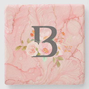 Posavasos De Piedra Letra B