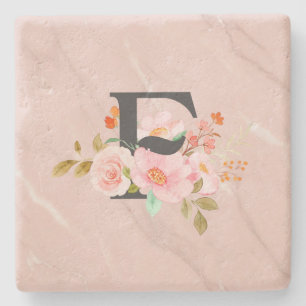 Posavasos De Piedra Letra F