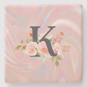 Posavasos De Piedra Letra K