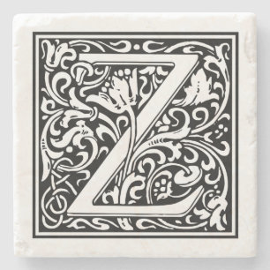Posavasos De Piedra Letra vintage "Z"