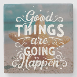 Posavasos De Piedra Letras inspiradoras