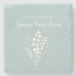 Posavasos De Piedra Lily Of The Valley Bouquet Bridal Shower