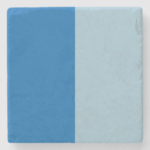 Posavasos De Piedra Limonada Azul Eléctrico y Duo Tone Acuamarina