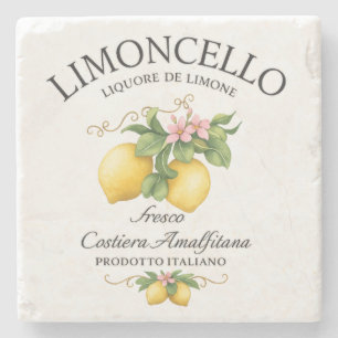 Posavasos De Piedra Limoncello Italia Costa Amalfi
