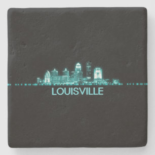 Posavasos De Piedra Línea aérea de Louisville