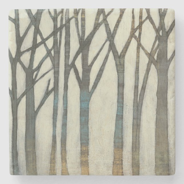 Posavasos De Piedra Línea Birch I (Anverso)