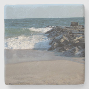 Posavasos De Piedra Línea costera