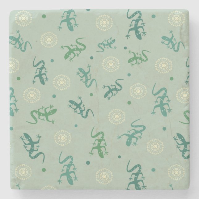 Posavasos De Piedra Lizard (Anverso)