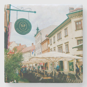 Posavasos De Piedra Ljubljana Cityscape