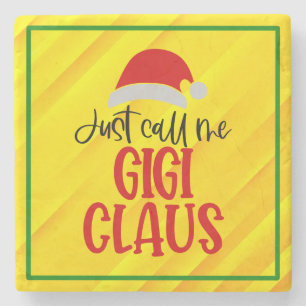 Posavasos De Piedra Llámame Gigi Claus-56374