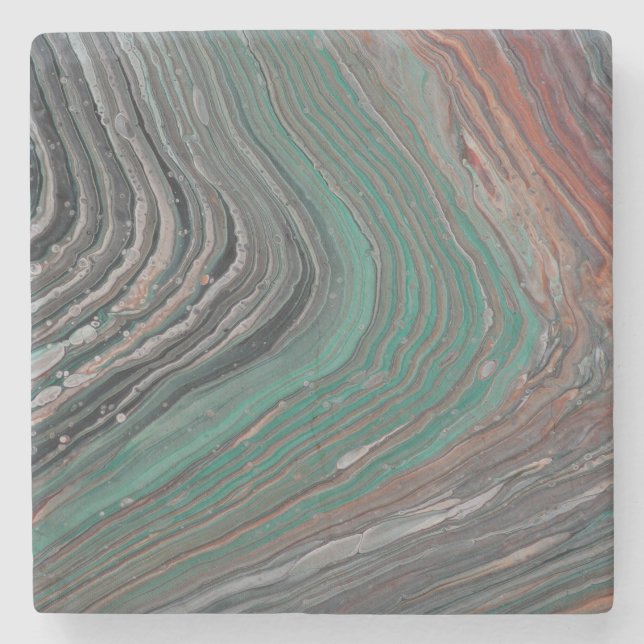 Posavasos De Piedra Lluvias del desierto (Anverso)