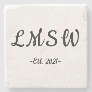 Posavasos De Piedra LMSW est. Pascua de piedra de 2021