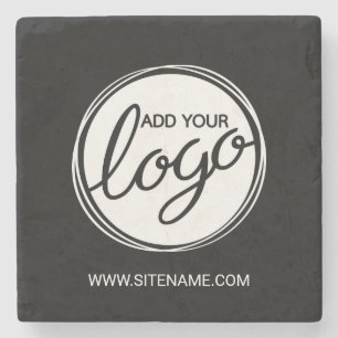 Posavasos De Piedra Logotipo comercial de Personalizado con texto Pers