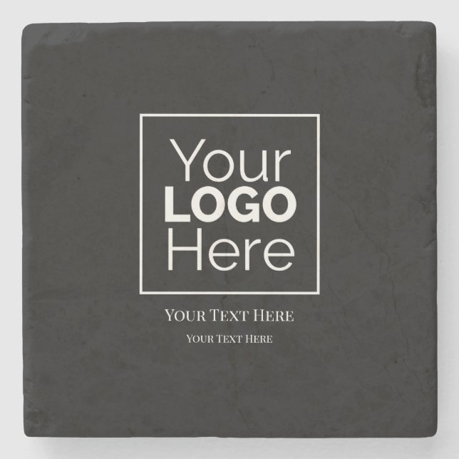 Posavasos De Piedra Logotipo comercial de personalizado Profesional (Anverso)