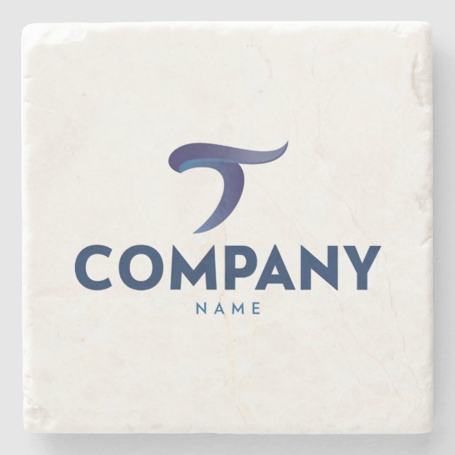 Posavasos De Piedra Logotipo personalizado Sandstone Coaster Personali (Anverso)