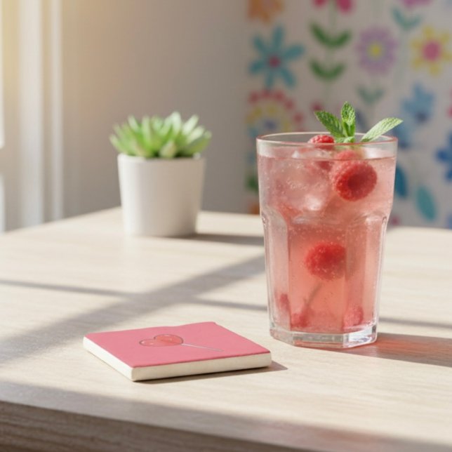 Posavasos De Piedra Lollipop Stone Coaster (Subido por el creador)