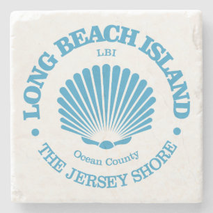 Posavasos De Piedra Long Beach Island (concha de mar)