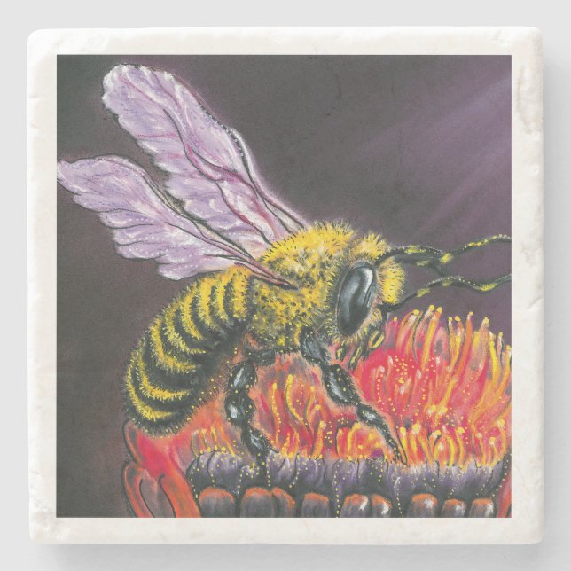 Posavasos De Piedra Lord of Honey (Anverso)