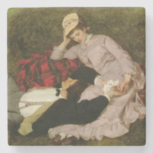 Posavasos De Piedra Los amantes, 1870