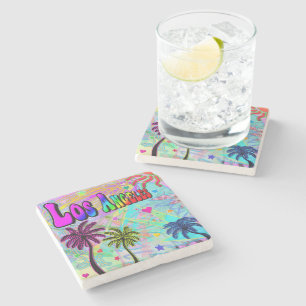 Posavasos De Piedra Los Angeles Vivid Romance Coaster