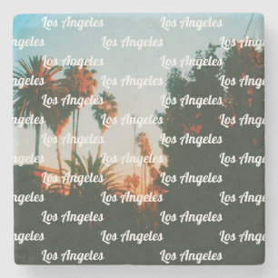 Posavasos De Piedra Los Ángeles, West Hollywood Recuerdo de viaje