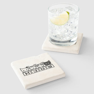POSAVASOS DE PIEDRA LOS CATS M30W DE 8 BITS