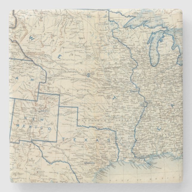 Posavasos De Piedra Los E.E.U.U. diciembre de 1860 (Anverso)