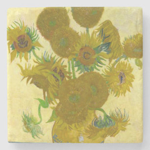 Posavasos De Piedra Los girasoles Vincent Van Gogh