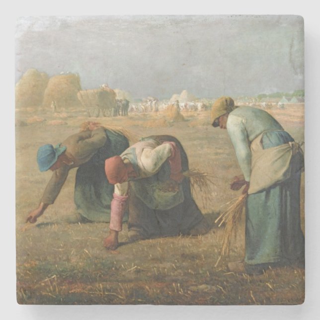 Posavasos De Piedra Los Gleaners, 1857 (Anverso)