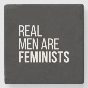 Posavasos De Piedra Los hombres de verdad son regalos de citas de femi
