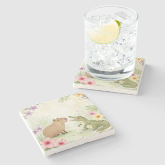 Posavasos De Piedra Los inesperados amigos