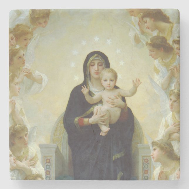 Posavasos De Piedra Los Navidades de la Adoración (Anverso)