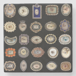 Posavasos De Piedra Los ojos del elegante amante de Victoria