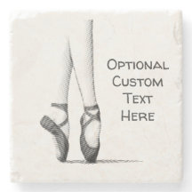 Los pies de Ballerina 'En Pointe' con sus propias 