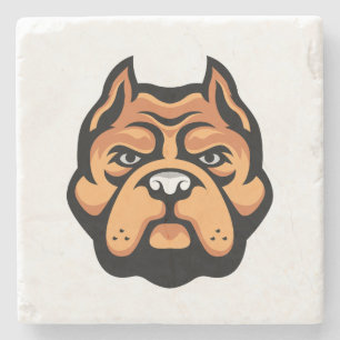 Posavasos De Piedra Los pitbulls están hechos para ABRAZOS, no para co