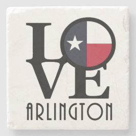 Posavasos De Piedra LOVE Arlington Texas