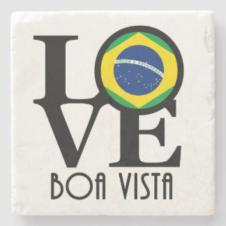 Posavasos De Piedra LOVE Boa Vista Brasil