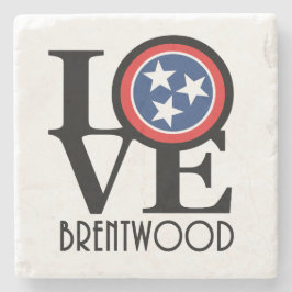 Posavasos De Piedra LOVE Brentwood Tennessee