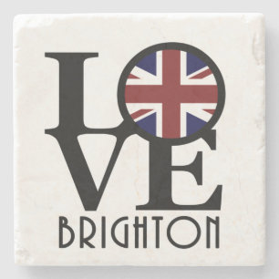 Posavasos De Piedra LOVE Brighton, Inglaterra