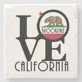Posavasos De Piedra LOVE Brookdale California