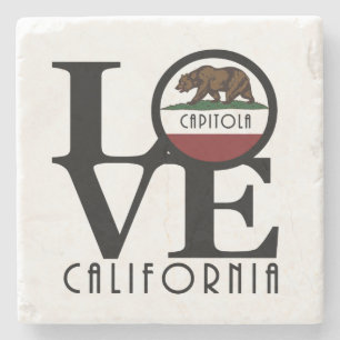 Posavasos De Piedra LOVE Capitola California