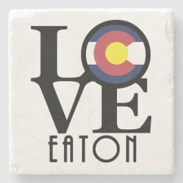 Posavasos De Piedra LOVE Eaton Colorado