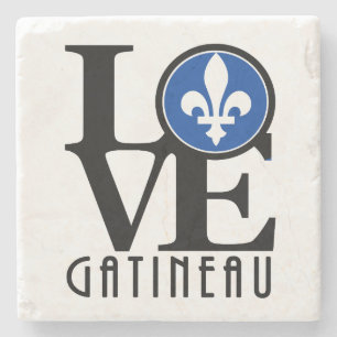 Posavasos De Piedra LOVE Gatineau
