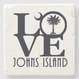 Posavasos De Piedra LOVE Johns