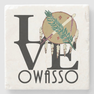Posavasos De Piedra LOVE Owasso OK
