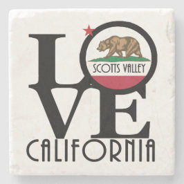 Posavasos De Piedra LOVE Scotts Valley