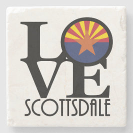 Posavasos De Piedra LOVE Scottsdale Arizona