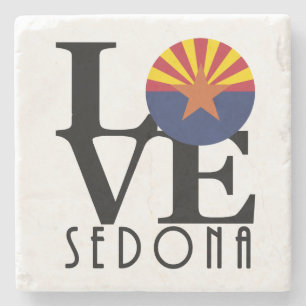 Posavasos De Piedra LOVE Sedona Arizona