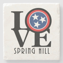Posavasos De Piedra LOVE Spring Hill Tennessee