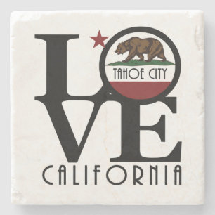 Posavasos De Piedra LOVE Tahoe City, California